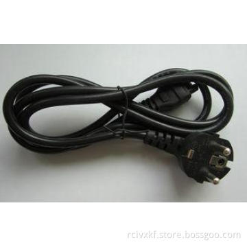Indian Type Laptop AC Adapter Power Cord , Laptop Charger C